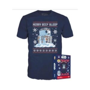 Funko Pocket POP! Disney Star Wars - Holiday R2-D2 (Metallic) & T-Shirt (XL) Funko Pocket POP! Disney Star Wars - Holiday R2-D2 (Metallic) & T-Shirt (XL)