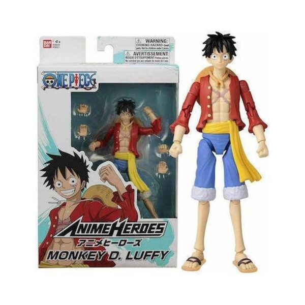 Bandai Anime Heroes: One Piece - Monkey D. Luffy Dressrosa Version Akciófigura (37007)