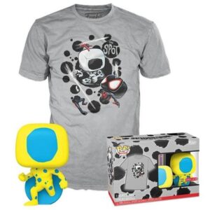 Funko POP! Spider-Man Across the Spider-Verse - The Spot (Blacklight) (Special Edition) (GiTD) and T-Shirt (M) Funko POP! Spider-Man Across the Spider-Verse - The Spot (Blacklight) (Special Edition) (GiTD) and T-Shirt (M)