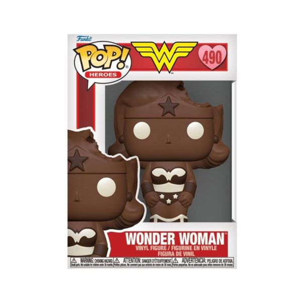 Funko POP! Heroes DC Valentine's Day 2024 - Wonder Woman (Valentine Chocolate) (490) Funko POP! Heroes DC Valentine's Day 2024 - Wonder Woman (Valentine Chocolate) (490)