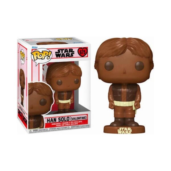 Funko POP! Star Wars Valentine's Day 2024 - Han Solo (Valentine Chocolate) (675) Funko POP! Star Wars Valentine's Day 2024 - Han Solo (Valentine Chocolate) (675)
