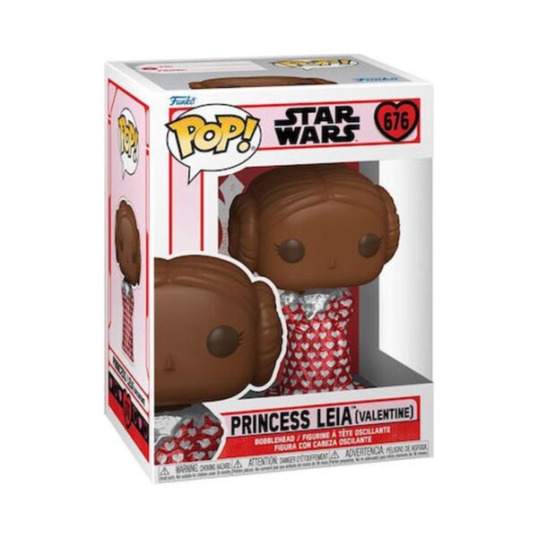 Funko POP! Star Wars Valentine's Day 2024 - Princess Leia (Valentine Chocolate) (676) Funko POP! Star Wars Valentine's Day 2024 - Princess Leia (Valentine Chocolate) (676)