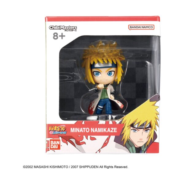Bandai Chibi Masters: Naruto Shippuden - Minato Namikaze Figura (8cm)