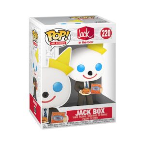 Funko POP! Jack In the Box - Jack Box (with MCA) (220) Funko POP! Jack In the Box - Jack Box (with MCA) (220)