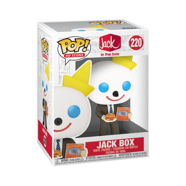 Funko POP! Jack In the Box - Jack Box (with MCA) (220) Funko POP! Jack In the Box - Jack Box (with MCA) (220)