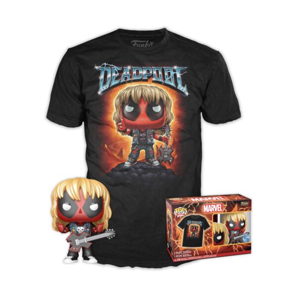 Funko POP! Deadpool - Heavy Metal & T-Shirt (M)