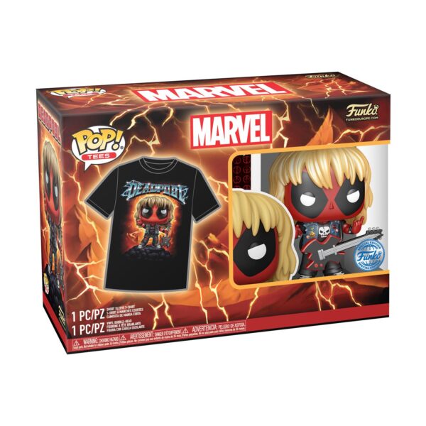 Funko POP! Deadpool - Heavy Metal & T-Shirt (L)