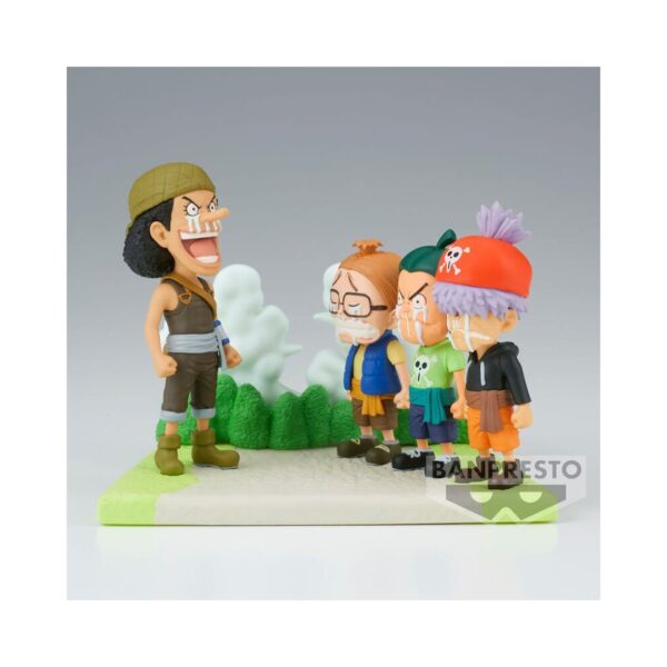 Banpresto WCF - Log Stories: One Piece - Usopp Pirates Szobor (7cm) (88809)