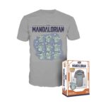 Funko Boxed POP! Star Wars: The Mandalorian - Grogu On Ship T-Shirt (XL)