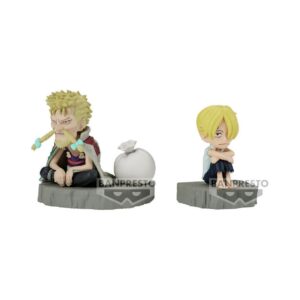 Banpresto WCF - Log Stories: One Piece - Sanji & Zeff Figuras (6cm) (88900)