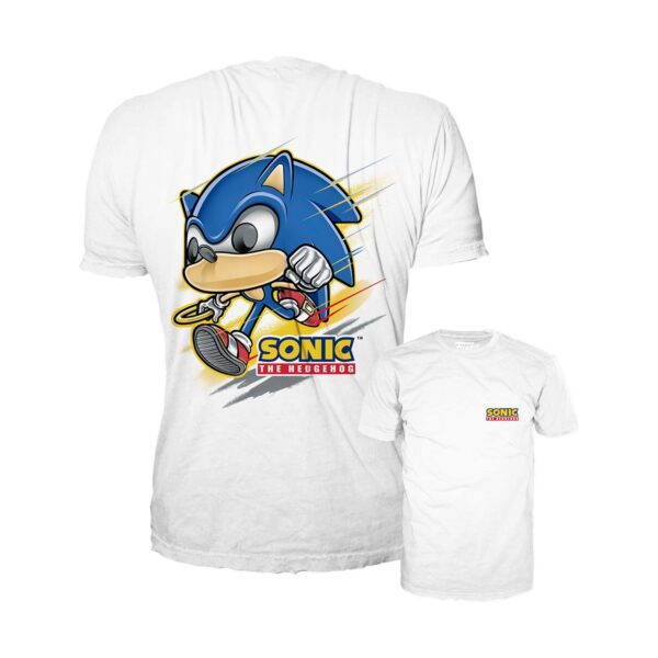 Funko POP! Sonic - Sonic (Running) T-Shirt (L) Funko POP! Sonic - Sonic (Running) T-Shirt (L)