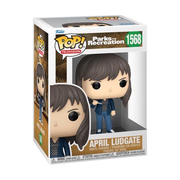 Funko POP! Parks and Recreation 15th Anniversary - April Ludgate (1568) Funko POP! Parks and Recreation 15th Anniversary - April Ludgate (1568)
