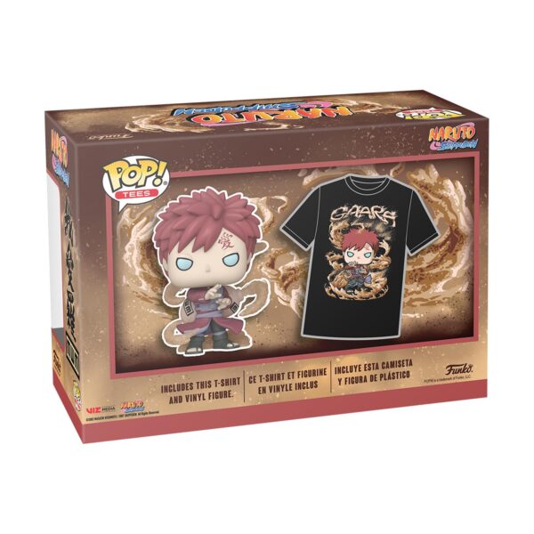 Funko POP! Naruto - Gaara (GiTD) and T-Shirt (S)