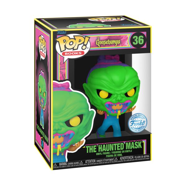 Funko POP! Goosebumps - The Haunted Mask (Blacklight) (Special Edition) (36) Funko POP! Goosebumps - The Haunted Mask (Blacklight) (Special Edition) (36)