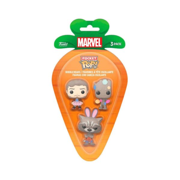 Funko 3-Pack Carrot Pocket POP! Guardians of the Galaxy Funko 3-Pack Carrot Pocket POP! Guardians of the Galaxy