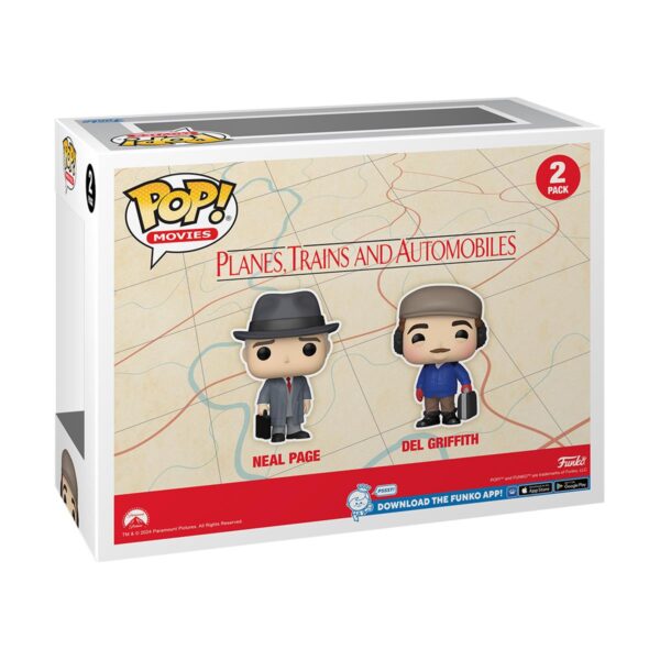 Funko POP! Planes, Trains and Automobiles - Neal Page & Del Griffith Funko POP! Planes, Trains and Automobiles - Neal Page & Del Griffith