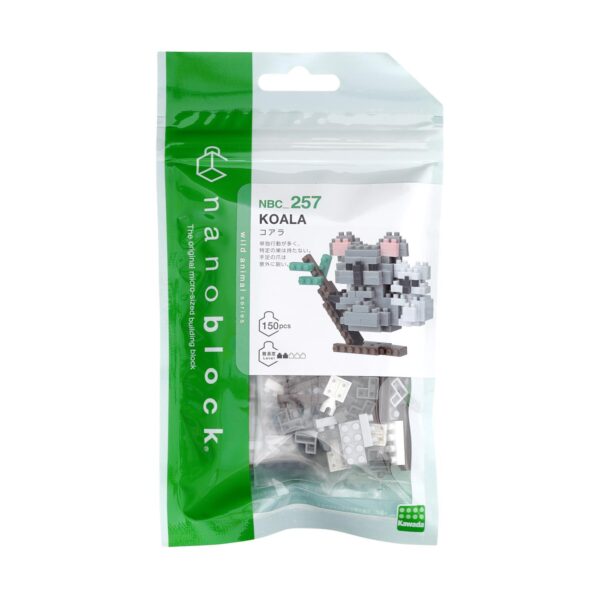 Bandai Nanoblock : Animal - Koala Építő Figura (NBC257) Bandai Nanoblock : Animal - Koala Építő Figura (NBC257)