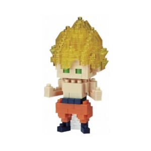 Bandai Nanoblock : Dragon Ball - Son Goku Super Saiyan Építő Figura (NBDB007)