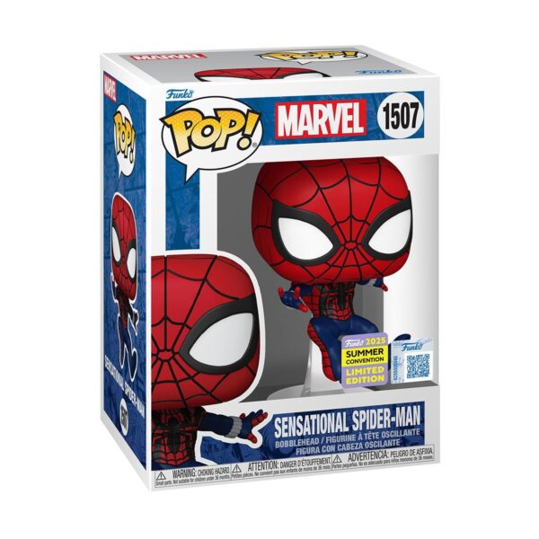 Funko POP! Marvel - Sensational Spider-Man (Convention Special Edition) (1507) Funko POP! Marvel - Sensational Spider-Man (Convention Special Edition) (1507)