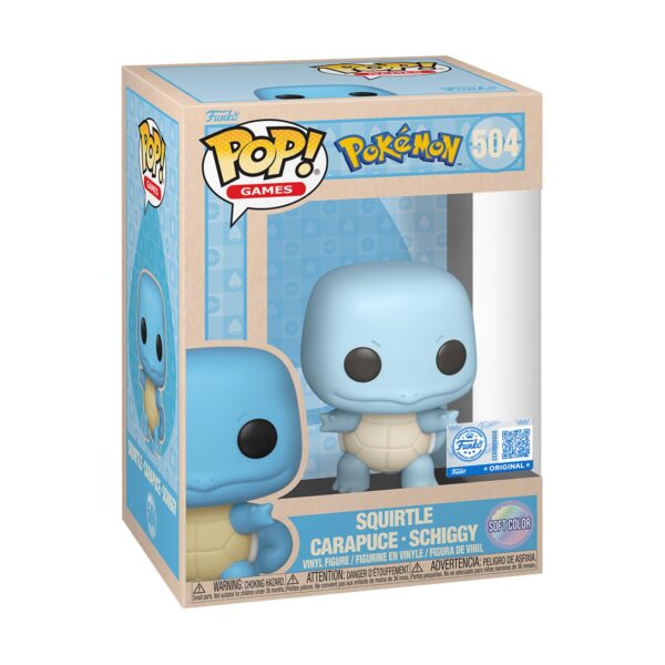 Funko POP! Pokemon - Squirtle (Soft Color) (Special Edition) (504) Funko POP! Pokemon - Squirtle (Soft Color) (Special Edition) (504)