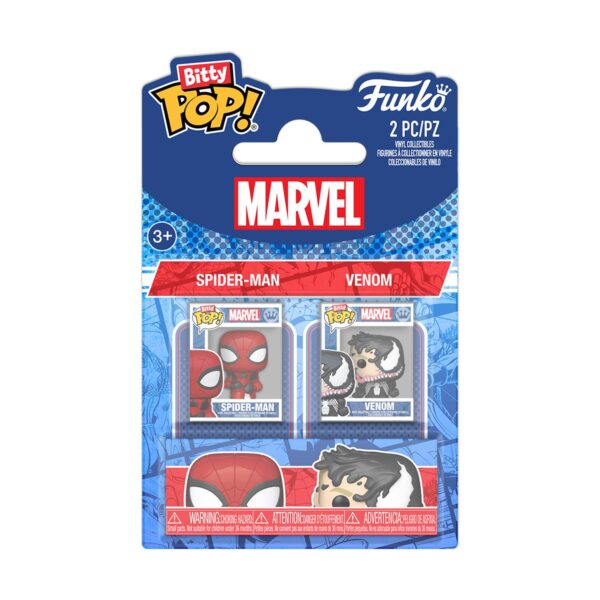 Funko Bitty POP! Spider-Man - Spider-Man & Venom Funko Bitty POP! Spider-Man - Spider-Man & Venom