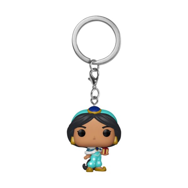 Funko Pocket POP! Princess Holiday - Jasmine Kulcstartó Funko Pocket POP! Princess Holiday - Jasmine Kulcstartó