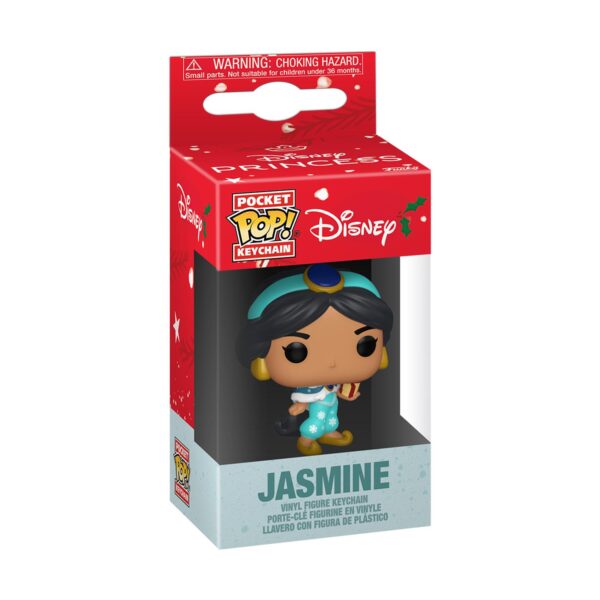 Funko Pocket POP! Princess Holiday - Jasmine Kulcstartó Funko Pocket POP! Princess Holiday - Jasmine Kulcstartó