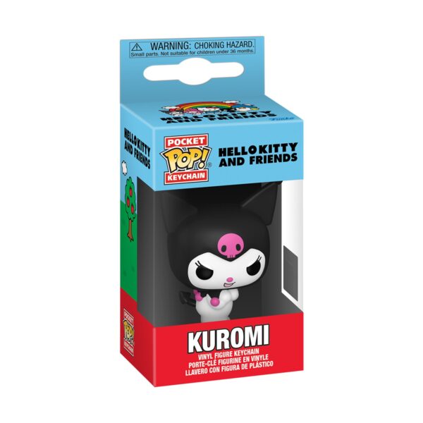 Funko Pocket POP! Hello Kitty and Friends - Kuromi Kulcstartó