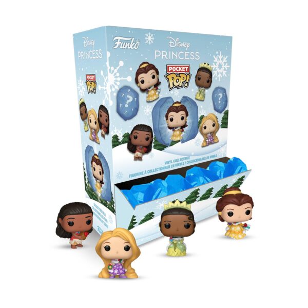 Funko Pocket POP! Princess Holiday - Moana, Belle, Tiana, Rapunzel (Blind Box/Random) Funko Pocket POP! Princess Holiday - Moana, Belle, Tiana, Rapunzel (Blind Box/Random)