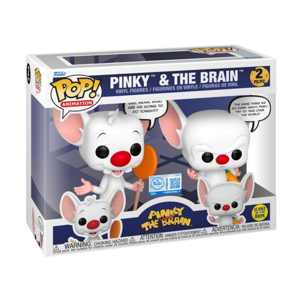 Funko POP! Pinky & The Brain (GiTD) (Special Edition)