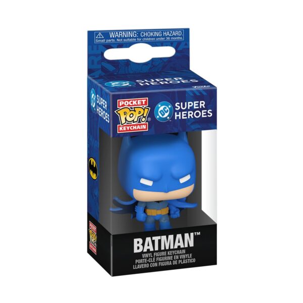 Funko Pocket POP! DC Super Heroes - Batman Kulcstartó Funko Pocket POP! DC Super Heroes - Batman Kulcstartó