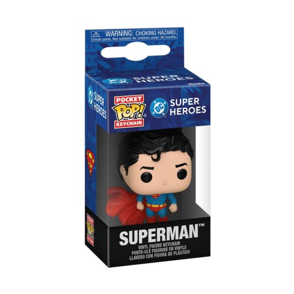 Funko Pocket POP! DC Super Heroes - Superman Kulcstartó