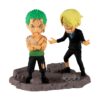 Banpresto World Collectable Figura Log Stories: One Piece - Roronoa Zoro & Sanji Figuras (8cm) (29523) Banpresto World Collectable Figura Log Stories: One Piece - Roronoa Zoro & Sanji Figuras (8cm) (29523)