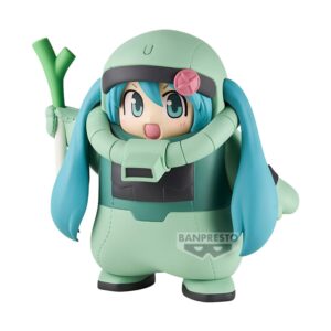 Banpresto: Gundam x Miku - Hatsune Miku Szobor (15cm) (29605)