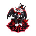 Banpresto Monitor Top: Hazbin Hotel - Husk (ver.A) Szobor (15cm) (29703)
