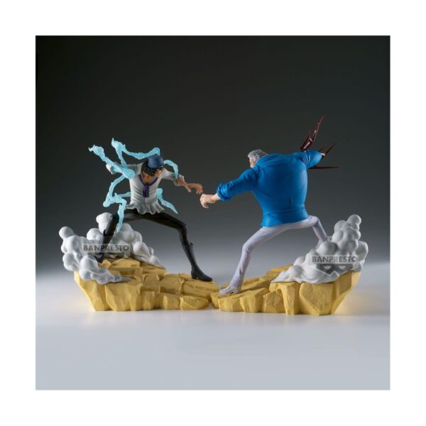 Banpresto Senkozekkei: One Piece - Kuzan Szobor (17cm) (29760)
