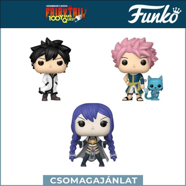 Funko POP! Fairy Tail csomag