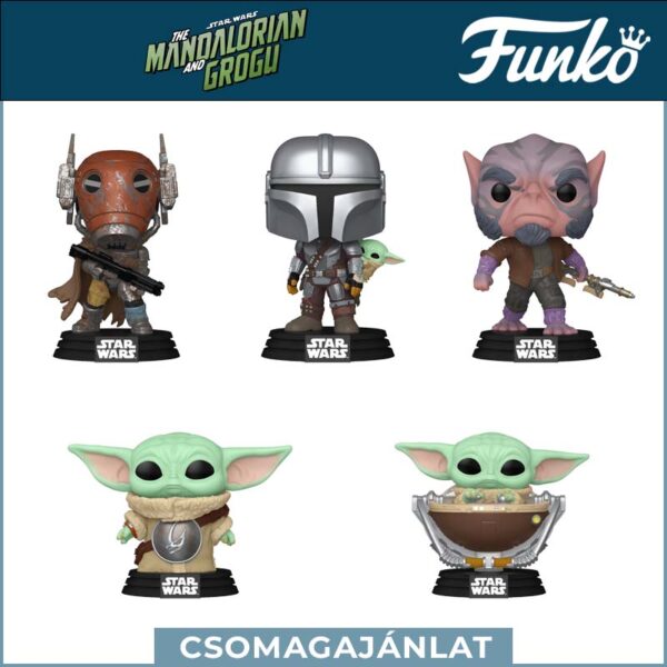 Funko POP! The Mandalorian & Grogu csomag Funko POP! The Mandalorian & Grogu csomag