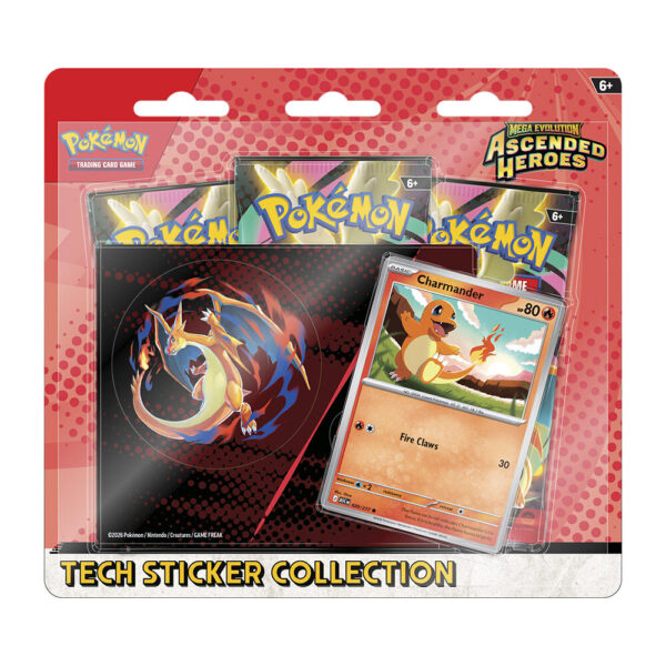 Pokemon Mega Evolution Ascended Heroes Tech Sticker Collection Pokemon Mega Evolution Ascended Heroes Tech Sticker Collection