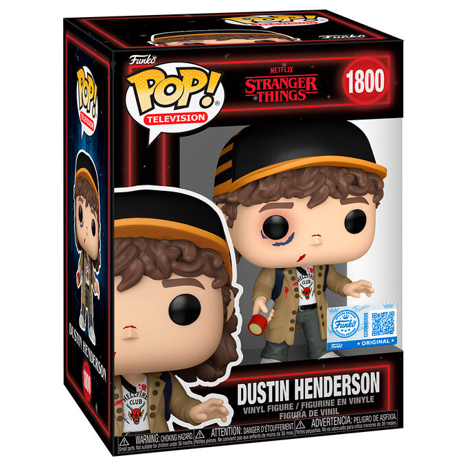 Funko POP! Dustin Henderson (1880) Funko POP! Dustin Henderson (1880)