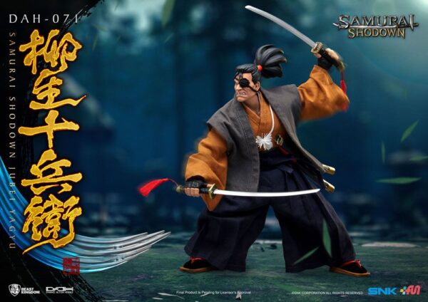 Samurai Shodown Dynamic 8ction Heroes Akció Figura 1/9 Jubei Yagyu 21 cm Samurai Shodown Dynamic 8ction Heroes Akció Figura 1/9 Jubei Yagyu 21 cm