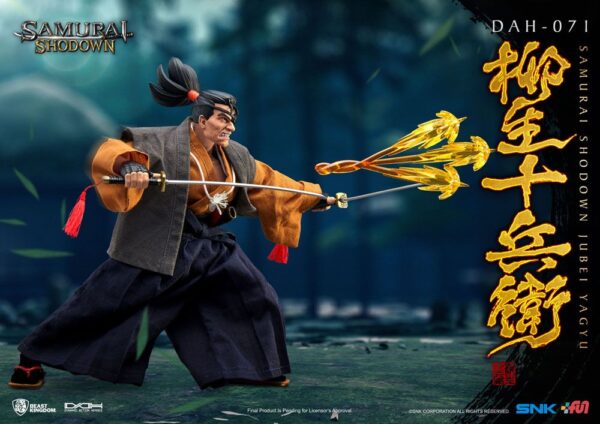 Samurai Shodown Dynamic 8ction Heroes Akció Figura 1/9 Jubei Yagyu 21 cm Samurai Shodown Dynamic 8ction Heroes Akció Figura 1/9 Jubei Yagyu 21 cm