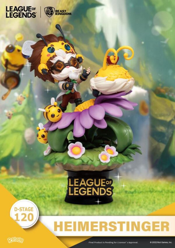 League of Legends D-Stage PVC Diorama Set Nunu & Beelump & Heimerstinger 16 cm League of Legends D-Stage PVC Diorama Set Nunu & Beelump & Heimerstinger 16 cm