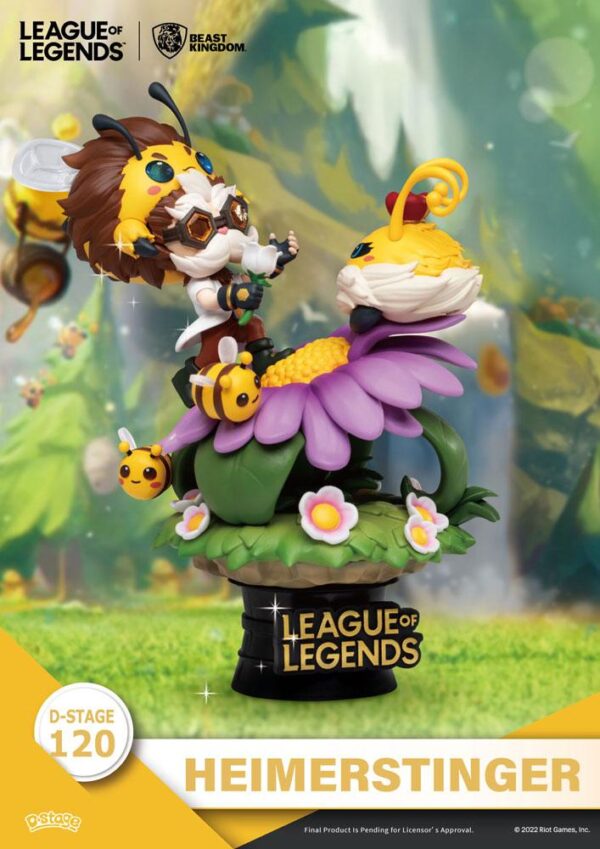 League of Legends D-Stage PVC Diorama Set Nunu & Beelump & Heimerstinger 16 cm League of Legends D-Stage PVC Diorama Set Nunu & Beelump & Heimerstinger 16 cm