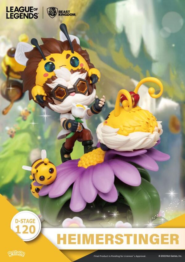 League of Legends D-Stage PVC Diorama Set Nunu & Beelump & Heimerstinger 16 cm League of Legends D-Stage PVC Diorama Set Nunu & Beelump & Heimerstinger 16 cm