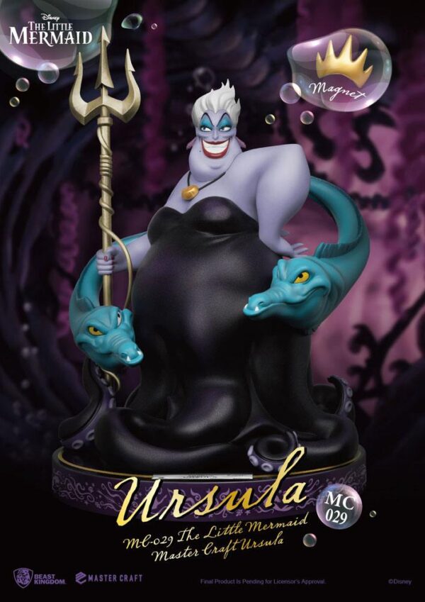 The Little Mermaid Master Craft Szobor Ursula 41 cm The Little Mermaid Master Craft Szobor Ursula 41 cm