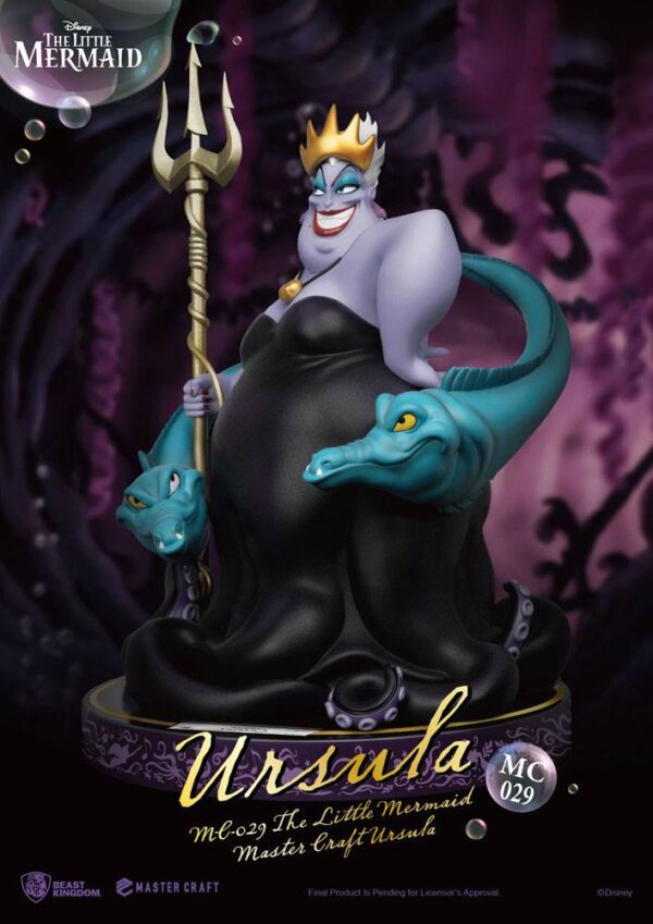 The Little Mermaid Master Craft Szobor Ursula 41 cm The Little Mermaid Master Craft Szobor Ursula 41 cm