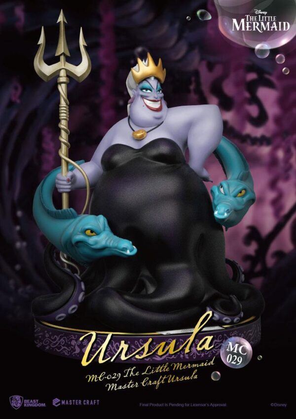 The Little Mermaid Master Craft Szobor Ursula 41 cm The Little Mermaid Master Craft Szobor Ursula 41 cm
