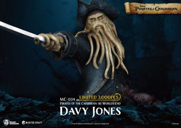 Pirates of the Caribbean: At World's End Master Craft Szobor Davy Jones 42 cm