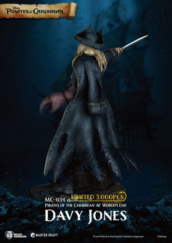 Pirates of the Caribbean: At World's End Master Craft Szobor Davy Jones 42 cm